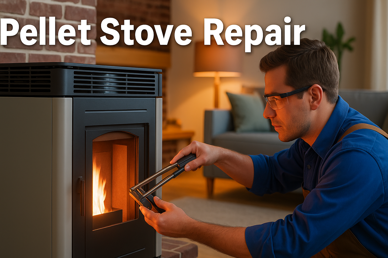 How to repair a pellet stove
