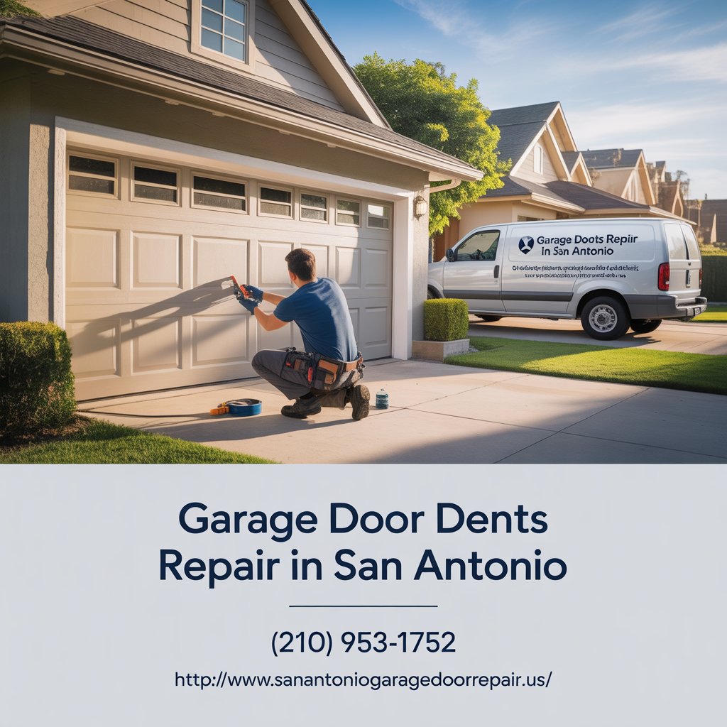 What  Should  You  Do  If  You  Spot  a  Dent  in  Your  Garage  Door  in  San  Antonio?