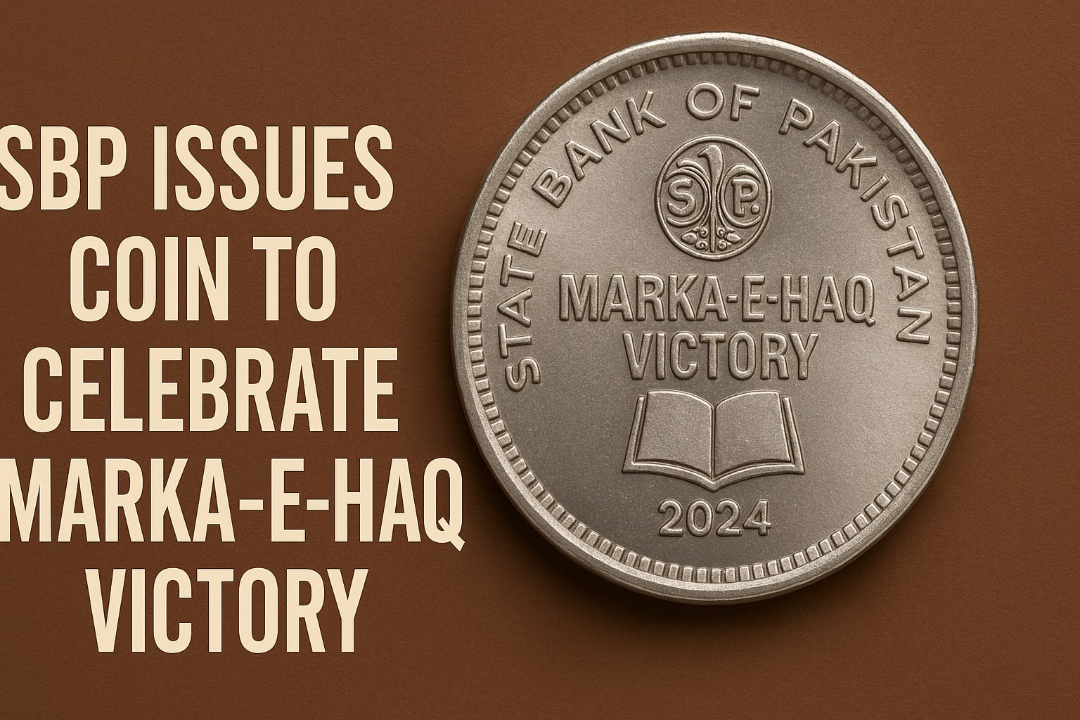 SBP issues coin to celebrate Marka-e-Haq victory