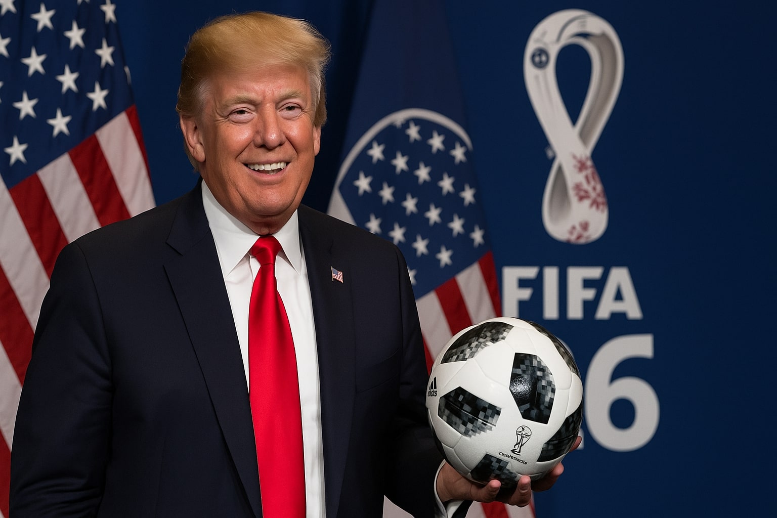 Washington to host 2026 FIFA World Cup draw, Trump announces