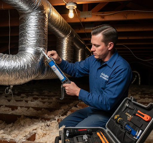 How sealing air ducts in Arlington, TX can help you save money on your energy bills